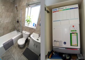 Bathroom and Boiler- click for photo gallery